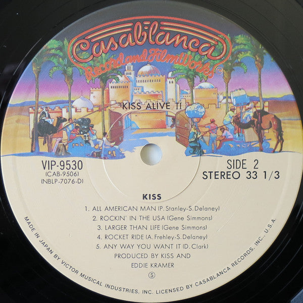 Kiss - Alive II (2xVinyl, LP, Album, Stereo) Very Good (VG) / Good Plus (G+)