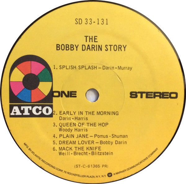 Bobby Darin - The Bobby Darin Story (Vinyl, LP, Compilation, Reissue, Stereo) Very Good (VG) / Good Plus (G+)