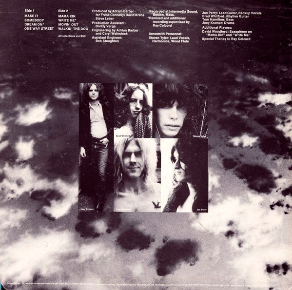 Aerosmith - Aerosmith (Vinyl, LP, Album, Repress, Stereo)