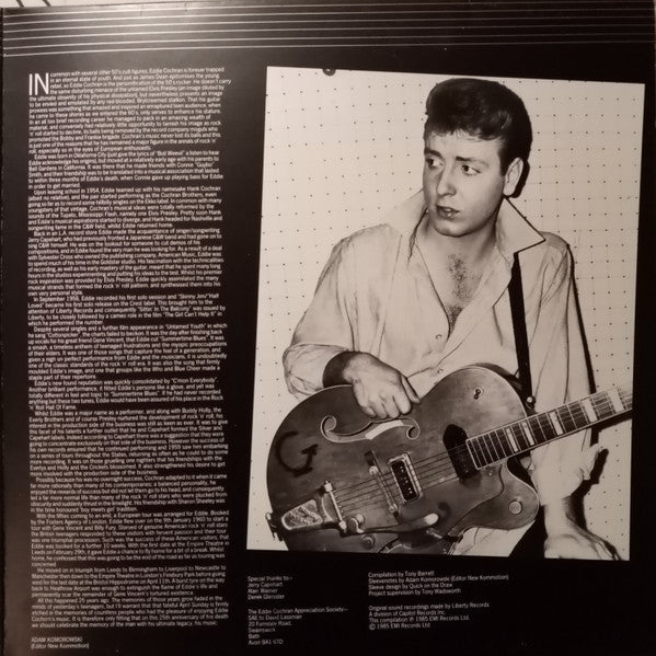 Eddie Cochran - The 25th Anniversary Album (2xVinyl, LP, Compilation) Good Plus (G+) / Very Good Plus (VG+)