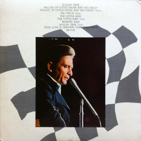 Johnny Cash - Little Fauss And Big Halsy (Vinyl, LP, Album, Stereo) Very Good Plus (VG+) / Good Plus (G+)