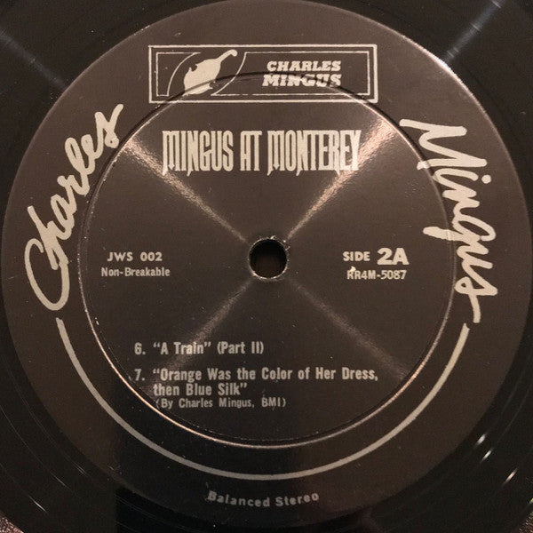 Charles Mingus - Mingus At Monterey (2xVinyl, LP, Album, Reissue, Mono) Good Plus (G+) / Fair (F)