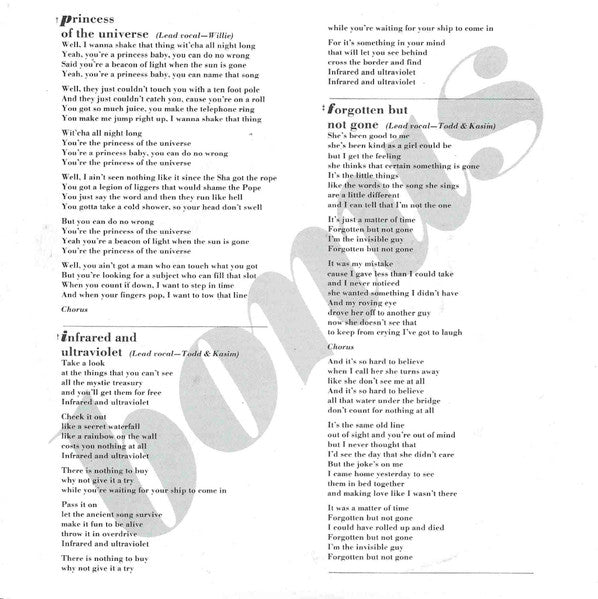 Utopia (5) - Utopia (Vinyl, Vinyl, LP, Album, 7", 33 ⅓ RPM, EP) Very Good Plus (VG+) / Very Good Plus (VG+)