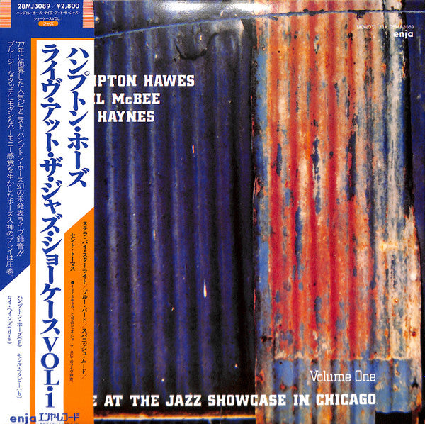 Hampton Hawes - Live At The Jazz Showcase In Chicago Volume One (Vinyl, LP, Album, Mono) Near Mint (NM or M-) / Very Good Plus (VG+)