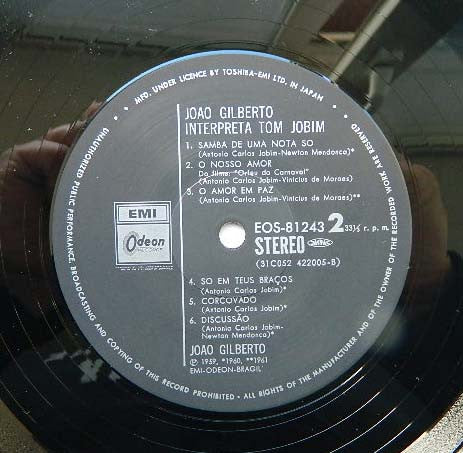 João Gilberto - Interpreta Tom Jobim (Vinyl, LP, Compilation)