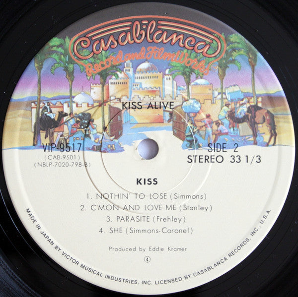 Kiss - Alive! (Vinyl, LP, Album, Reissue)