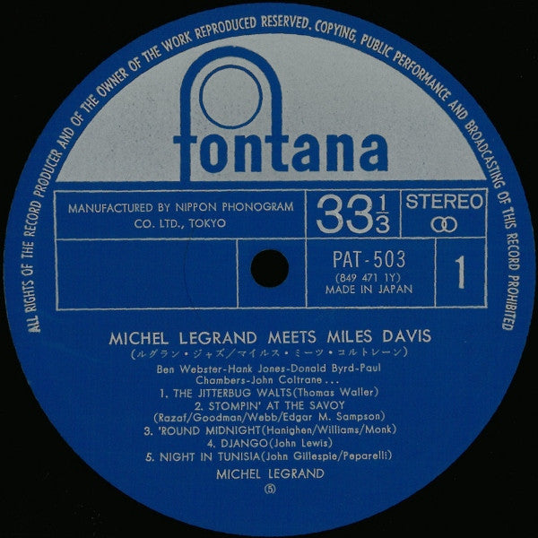 Michel Legrand - Michel Legrand Meets Miles Davis (Vinyl, LP, Album...