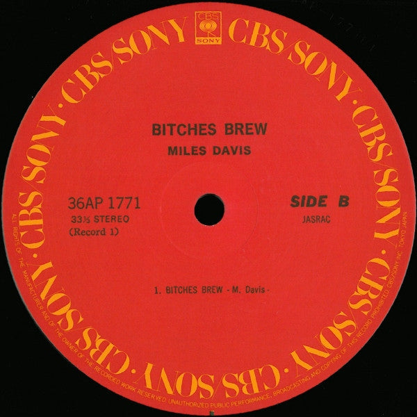 Miles Davis - Bitches Brew = ビッチェズ・ブリュー (Vinyl, LP, Album, Reissue,...