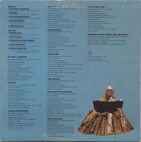 Leon Russell - Stop All That Jazz (Vinyl, LP, Album) Good Plus (G+) / Good Plus (G+)