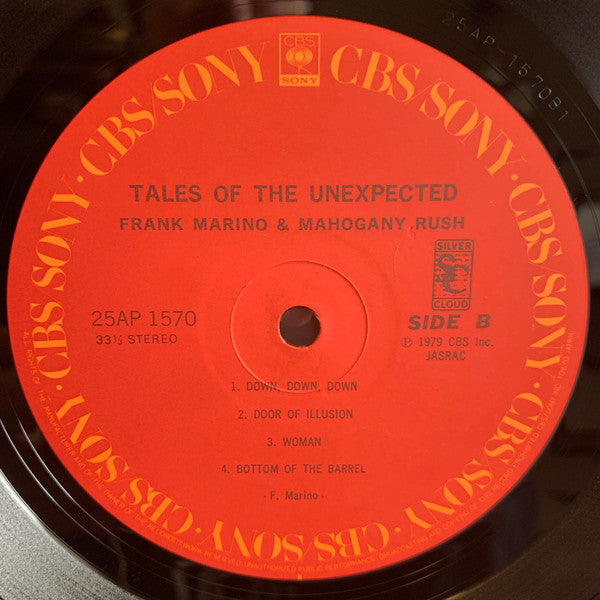 Frank Marino - Tales Of The Unexpected (Vinyl, LP, Album, Stereo) Very Good Plus (VG+) / Very Good Plus (VG+)