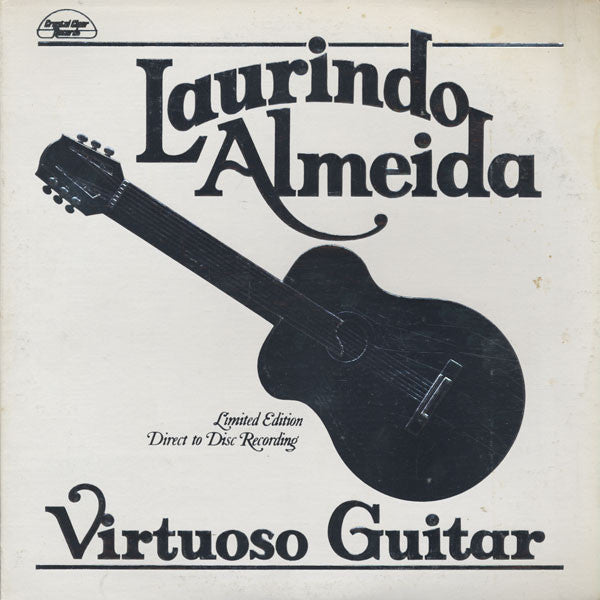 Laurindo Almeida - Virtuoso Guitar (Vinyl, LP, 45 RPM, Album, Limited Edition) Near Mint (NM or M-) / Very Good (VG)