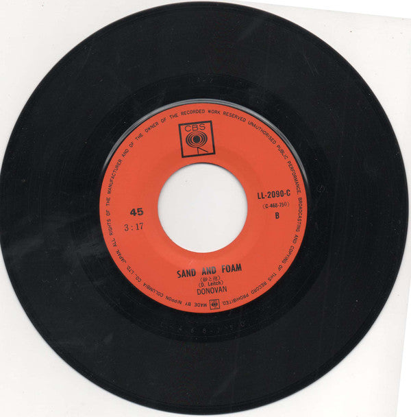 Donovan - There Is A Mountain (Vinyl, 7", 45 RPM) Very Good (VG) / Very Good (VG)