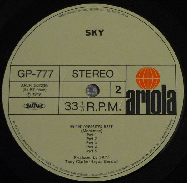 Sky (4) - Sky (Vinyl, LP, Album)