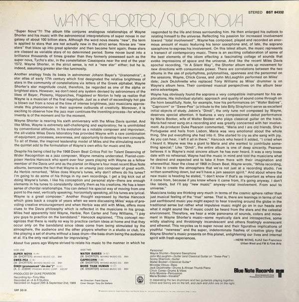 Wayne Shorter - Super Nova (Vinyl, LP, Album, Limited Edition, Reis...