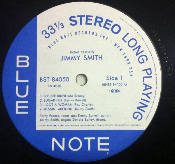 Jimmy Smith - Home Cookin' (Vinyl, Reissue, LP, Album, Limited Edition, Stereo) Near Mint (NM or M-) / Near Mint (NM or M-)