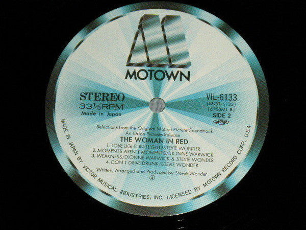 Stevie Wonder - The Woman In Red (Selections From The Original Moti...