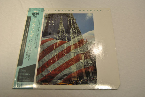 Gary Burton Quartet - Real Life Hits (Vinyl, LP, Album) Very Good Plus (VG+) / Very Good Plus (VG+)