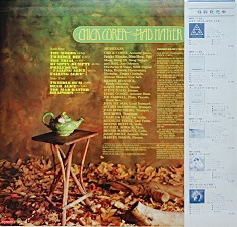 Chick Corea - The Mad Hatter (Vinyl, LP, Album)
