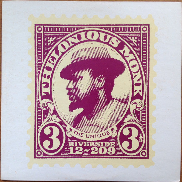Thelonious Monk - The Unique Thelonious Monk (Vinyl, LP, Album, Reissue, Mono) Very Good Plus (VG+) / Very Good (VG)