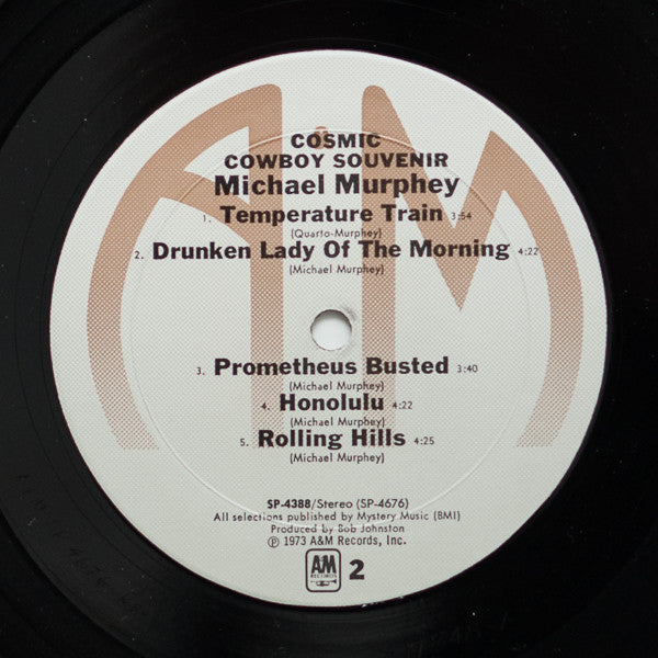 Michael Martin Murphey - Cosmic Cowboy Souvenir (Vinyl, LP, Album) Very Good (VG) / Very Good (VG)