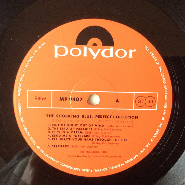 Shocking Blue - Perfect Collection (2xVinyl, LP, Album, Compilation, Stereo) Good Plus (G+) / Very Good Plus (VG+)