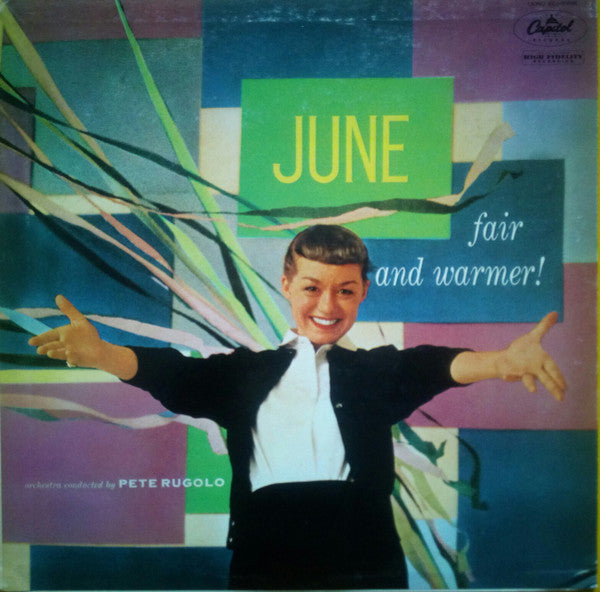 June Christy - Fair And Warmer! (Vinyl, LP, Album, Reissue, Mono) Near Mint (NM or M-) / Very Good Plus (VG+)