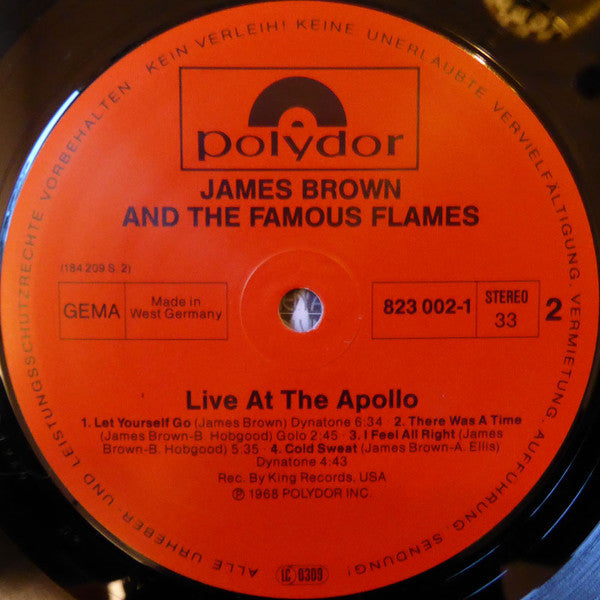 James Brown - Live At The Apollo (2xVinyl, LP, Reissue, Stereo) Very Good (VG) / Very Good (VG)