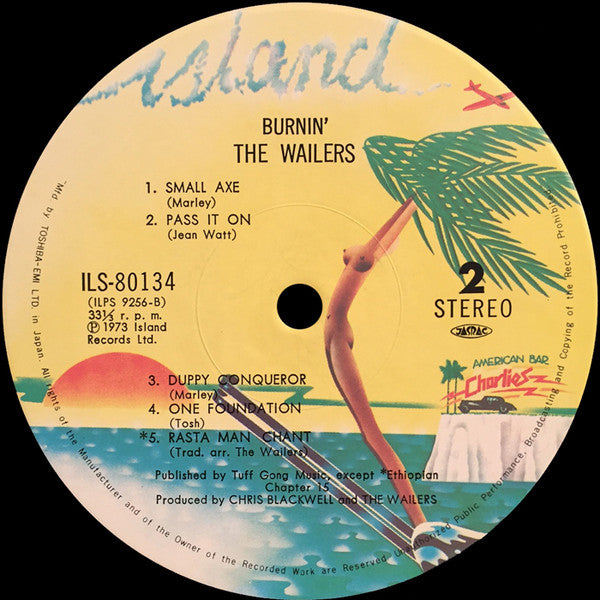 The Wailers - Burnin' (Vinyl, LP, Album)