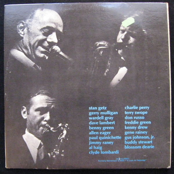 Stan Getz - Yesterday (Vinyl, LP, Compilation) Very Good (VG) / Good Plus (G+)