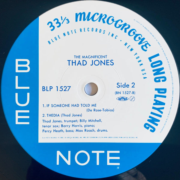 Thad Jones - The Magnificent Thad Jones (Vinyl, LP, Album, Reissue,...