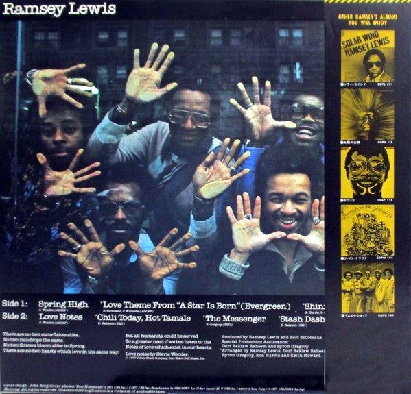 Ramsey Lewis - Love Notes (Vinyl, LP, Album)
