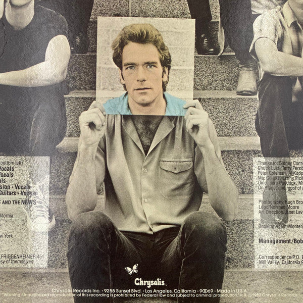 Huey Lewis & The News - Picture This (Vinyl, LP, Album) Very Good (VG) / Very Good (VG)