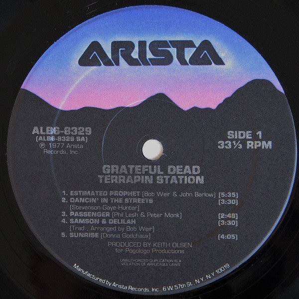 The Grateful Dead - Terrapin Station (Vinyl, LP, Album, Reissue) Very Good (VG) / Very Good Plus (VG+)