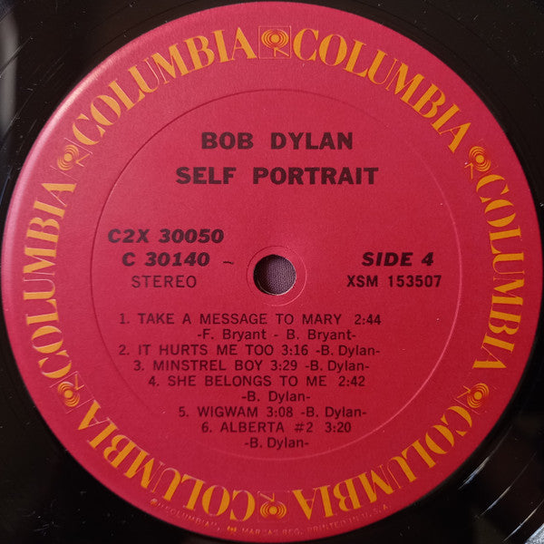 Bob Dylan - Self Portrait (2xVinyl, LP, Album, Reissue, Stereo) Very Good (VG) / Good Plus (G+)