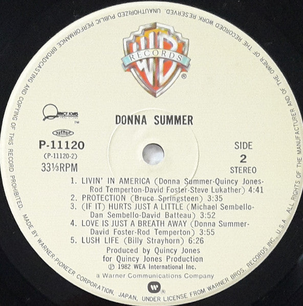 Donna Summer - Donna Summer (Vinyl, LP, Album)