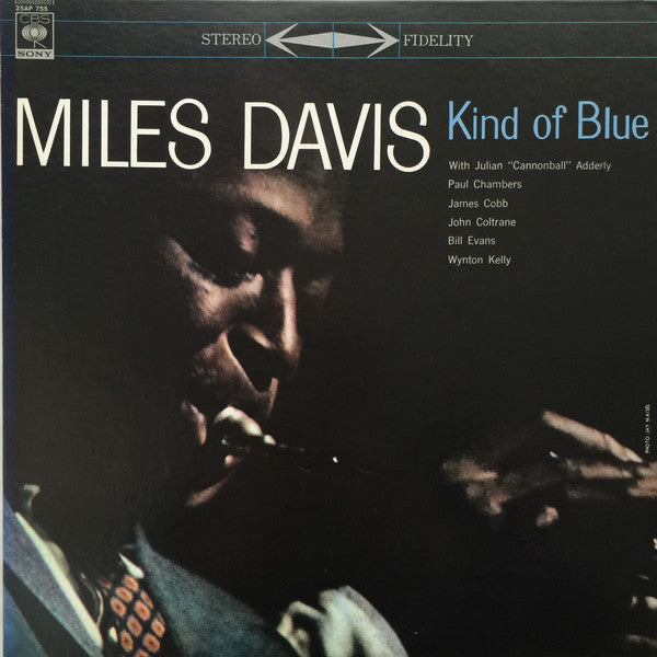 Miles Davis - Kind Of Blue (Vinyl, LP, Album, Reissue, Stereo) Very Good (VG) / Very Good Plus (VG+)