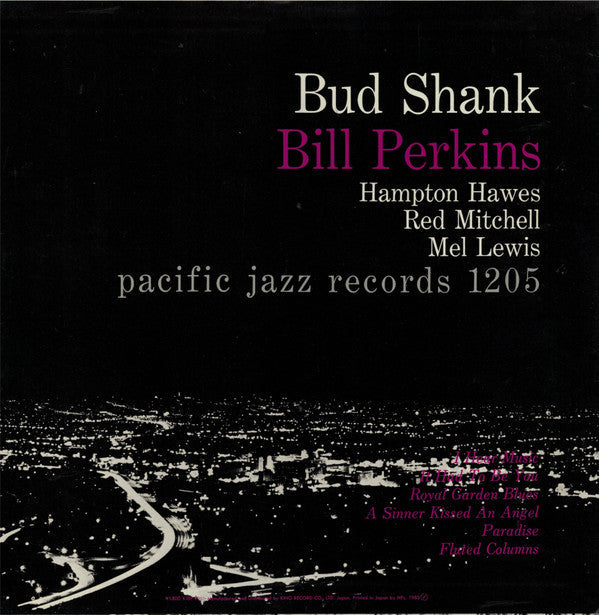 Bud Shank - Bud Shank - Shorty Rogers - Bill Perkins (Vinyl, LP, Album, Reissue, Mono) Very Good Plus (VG+) / Very Good Plus (VG+)