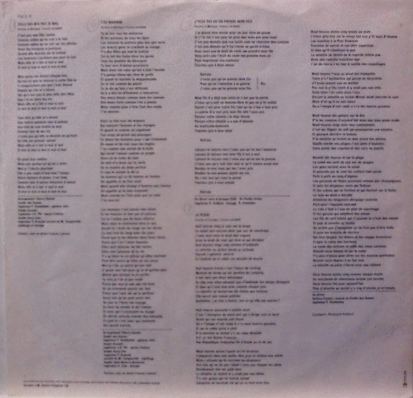 Francis Lalanne - Francis Lalanne (Vinyl, LP, Album, Reissue, Stereo)