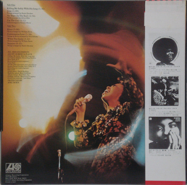 Roberta Flack - Killing Me Softly (Vinyl, LP, Album, Reissue, Stereo)