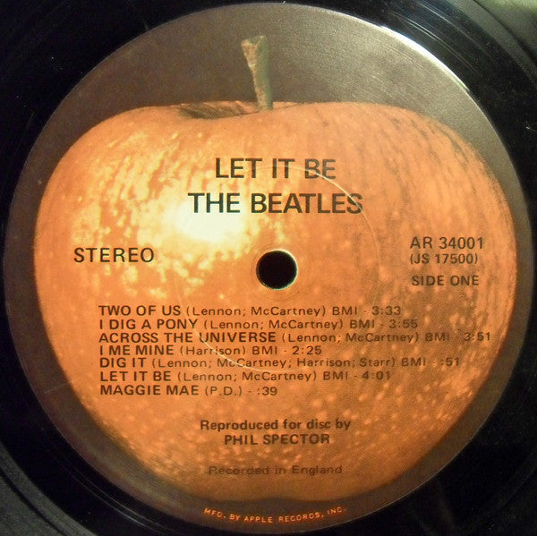 The Beatles - Let It Be (Vinyl, LP, Album, Stereo)