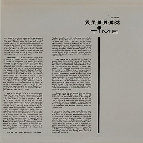 Booker Little - Booker Little (Vinyl, LP, Album, Reissue, Stereo)