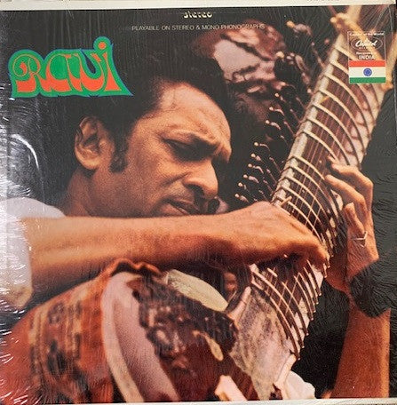 Ravi Shankar - Ravi (Vinyl, LP, Stereo) Very Good (VG) / Very Good (VG)