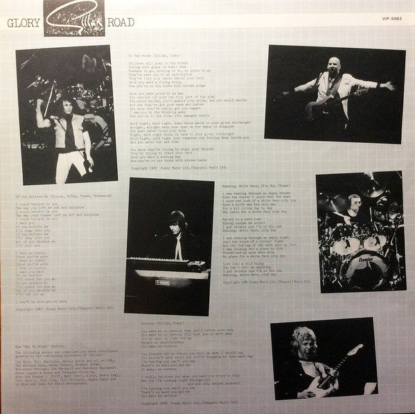 Gillan - Glory Road (Vinyl, LP, Album, Stereo) Very Good Plus (VG+) / Very Good Plus (VG+)