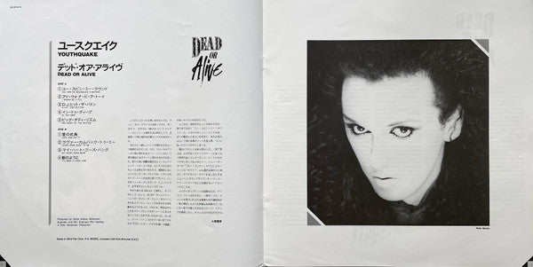 Dead Or Alive - Youthquake (Vinyl, LP, Album, Stereo)