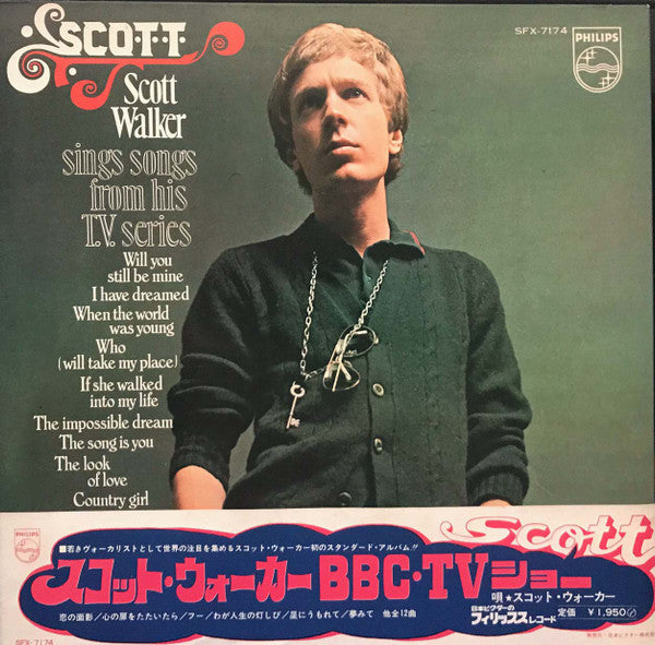 Scott Walker - Scott (Scott Walker Sings Songs From His TV Series) = Scott Walker BBC TV Show (Vinyl, LP, Album) Very Good Plus (VG+) / Very Good (VG)