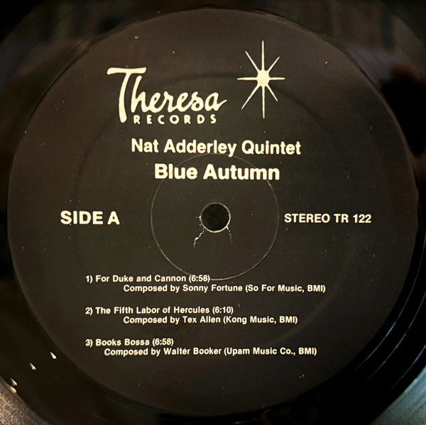 Nat Adderley Quintet - Blue Autumn (Vinyl, LP, Album)