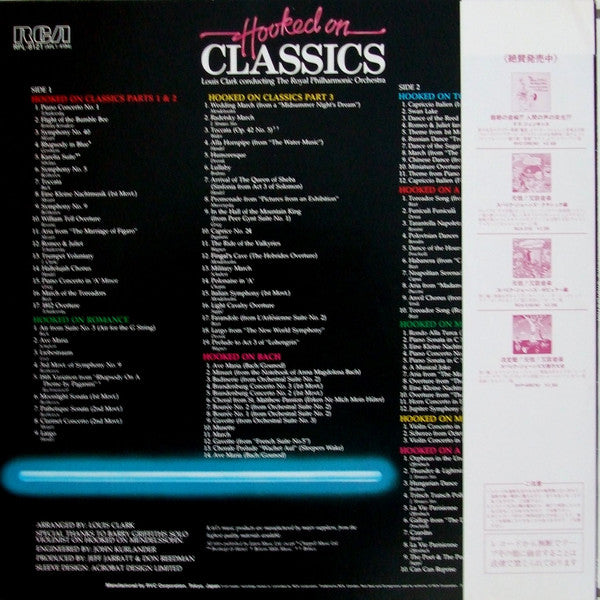 Louis Clark - Hooked On Classics (Vinyl, LP, Album, Stereo) Very Good Plus (VG+) / Very Good Plus (VG+)