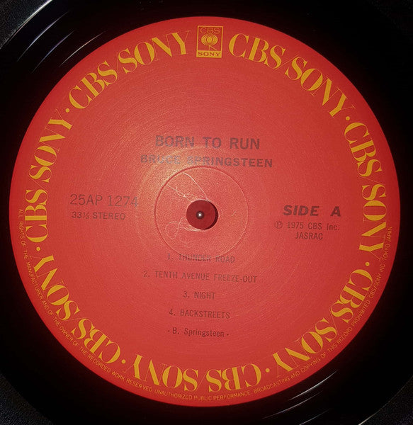 Bruce Springsteen - Born To Run (Vinyl, LP, Album, Reissue)