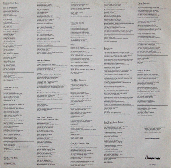 Mary Black - The Holy Ground (Vinyl, LP, Album) Very Good Plus (VG+) / Near Mint (NM or M-)