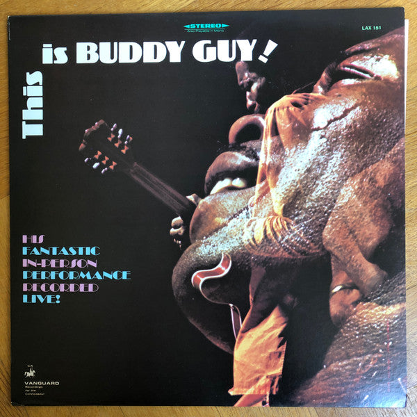 Buddy Guy - This Is Buddy Guy! (Vinyl, LP, Album, Reissue, Stereo) Very Good (VG) / Very Good (VG)